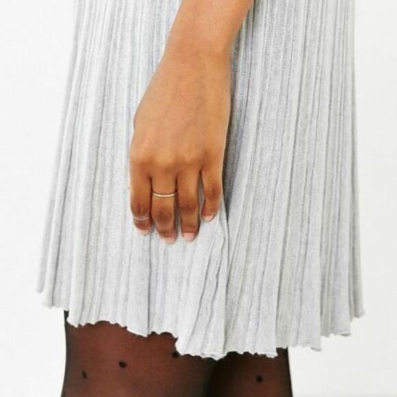 Urban Outfitters Cooperative Grace Swingy Sweater Dress Women’s Size XS Gray - Picture 8 of 13